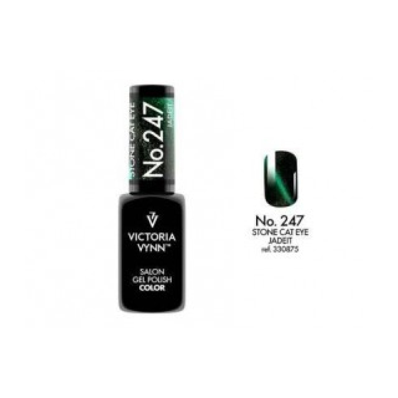 salon gel polish No.247 jadeit (TPO FREE, HEMA FREE, DI-HEMA FREE)